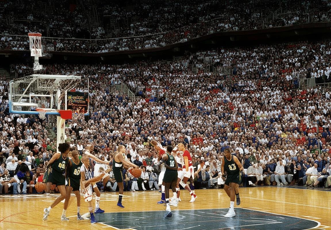 1997年NBA火箭爵士季后赛经典对决回顾